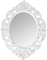 espejo vintage blanco