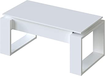 Mesas de centro modernas blancas
